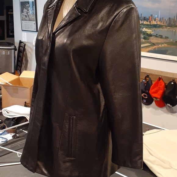 Woman Leather Jacket by Relativity - Picture 2 of 9